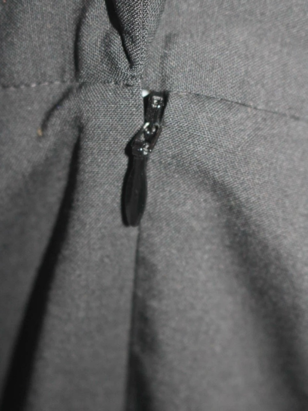 Marlowe Black Wool Women’s Trouser Pants Size 10 Made in Italy - Picture 4 of 7